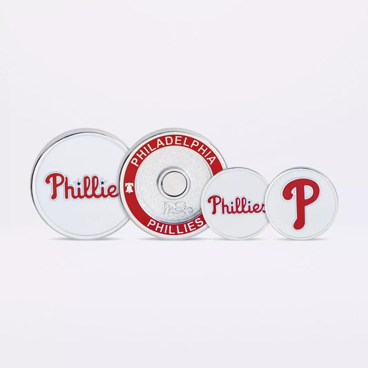 PRG Golf Philadelphia Phillies Duo Logo Magnetic Golf Ball Marker MLB Licensed