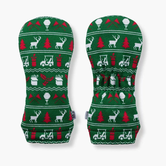 PRG Golf Green Ugly Sweater Limited Edition Collection Driver Head Cover