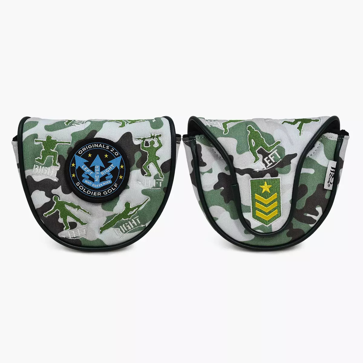 PRG Golf Originals Collection Soldier Golf Mallet Putter Cover