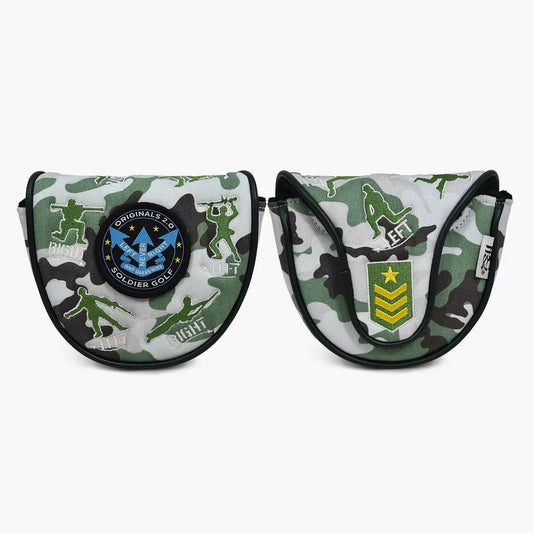 PRG Golf Originals Collection Soldier Golf Mallet Putter Cover