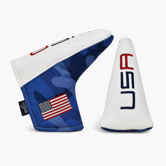 PRG Golf Originals Collection USA Canvas Camo Blade Putter Cover