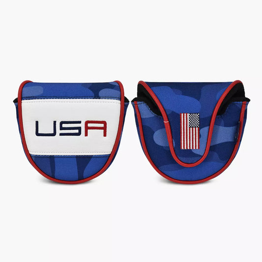 PRG Golf Originals Collection USA Canvas Camo Mallet Putter Cover
