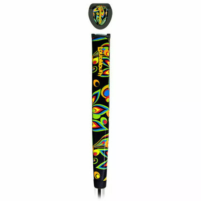 Loudmouth Authentic Black Shagadelic Oversized Pistol Putter Grip w/Ball Marker