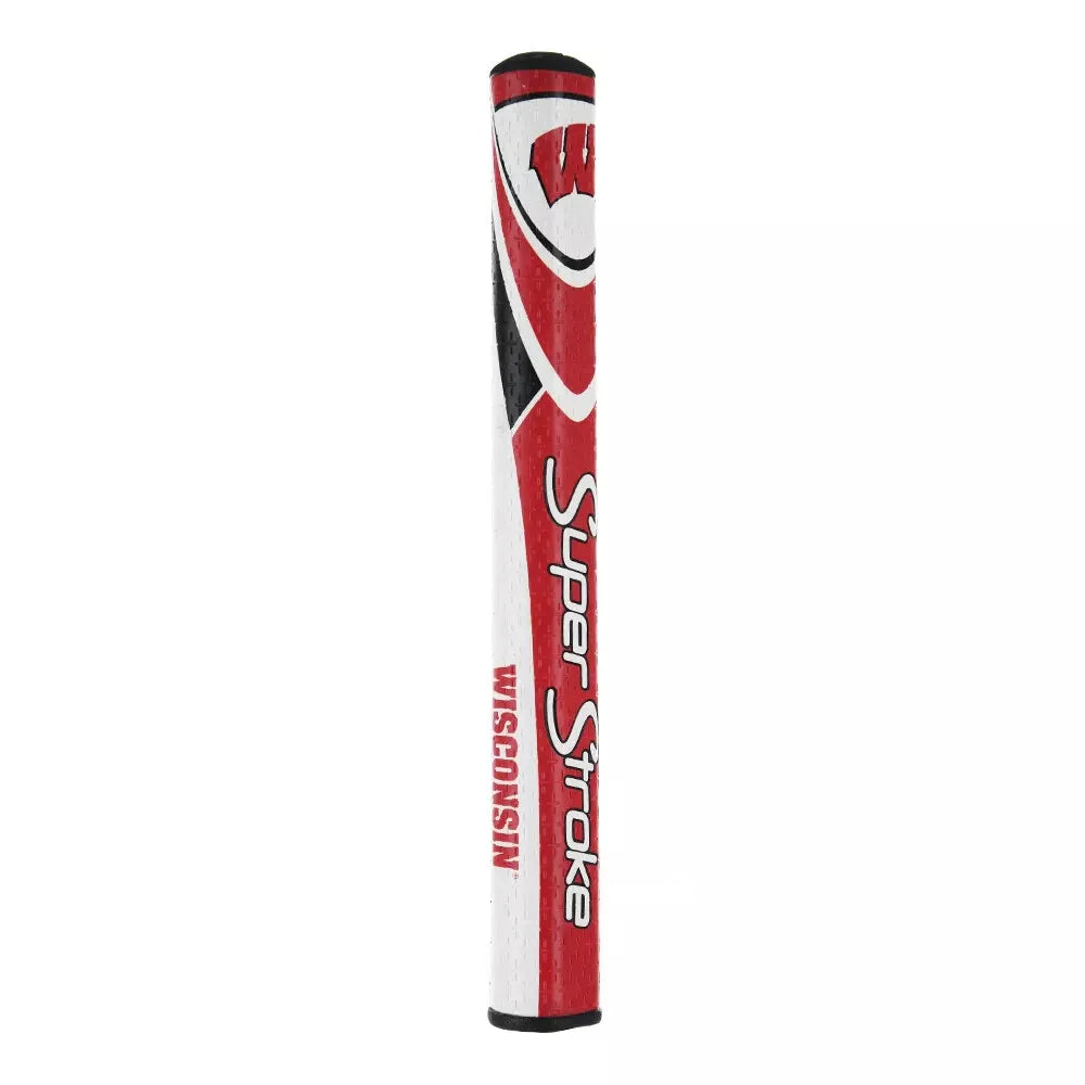 SuperStroke (Authentic) Wisconsin Badgers 2.0 Putter Grip w/Ball Marker NCAA Licensed