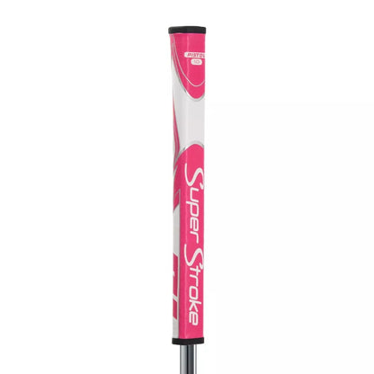 SuperStroke (Authentic) Zenergy Pink & White Pistol 1.0 Putter Grip
