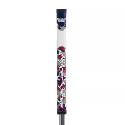 SuperStroke (Authentic) Zenergy Red White & Blue Camo Pistol Tour Putter Grip