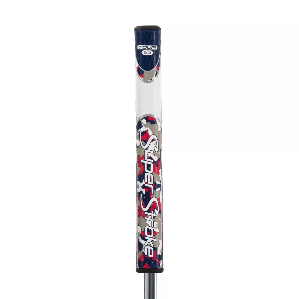 SuperStroke (Authentic) Zenergy Red White & Blue Camo Tour 2.0 Putter Grip