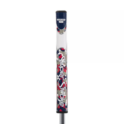 SuperStroke (Authentic) Zenergy Red White & Blue Camo Tour 2.0 Putter Grip
