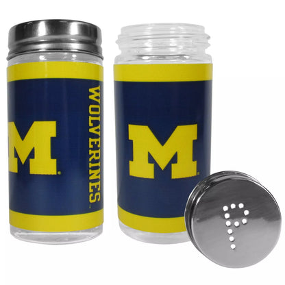 Siskiyou Gifts Michigan Wolverines Glass Salt and Pepper Shakers, NCAA Licensed