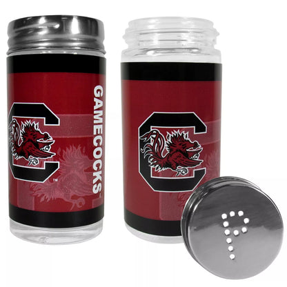 Siskiyou Gifts South Carolina Gamecocks Glass Salt and Pepper Shakers, NCAA Licensed