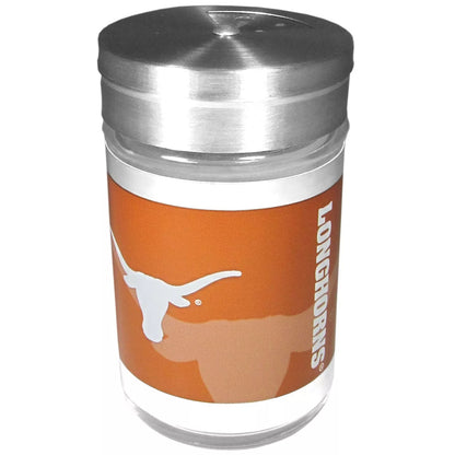 Siskiyou Gifts Texas Longhorns Glass Tailgater Seasoning Shaker, NCAA Licensed