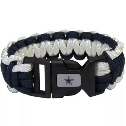 Siskiyou Gifts Dallas Cowboys Survivor Bracelet, NFL Licensed