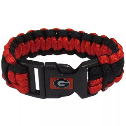 Siskiyou Gifts Georgia Bulldogs Survivor Bracelet, NCAA Licensed