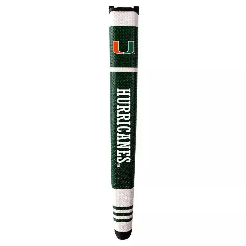 Team Golf Miami Hurricanes Oversized Pistol Putter Grip NCAA Licensed