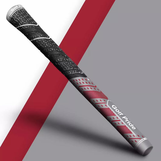 Golf Pride Authentic MCC Plus4 Midsize Swing Club Grip Gray/Red