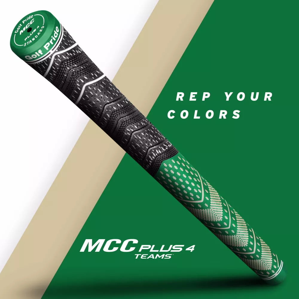 Golf Pride Authentic MCC Plus4 Standard Swing Club Grip Green/Gold