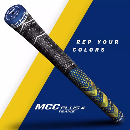 Golf Pride Authentic MCC Plus4 Standard Swing Club Grip Navy/Yellow