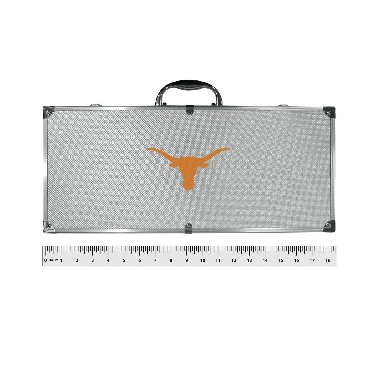 Siskiyou Gifts Texas Longhorns 8 Piece Tailgater BBQ Set w/Metal Case, NCAA Licensed