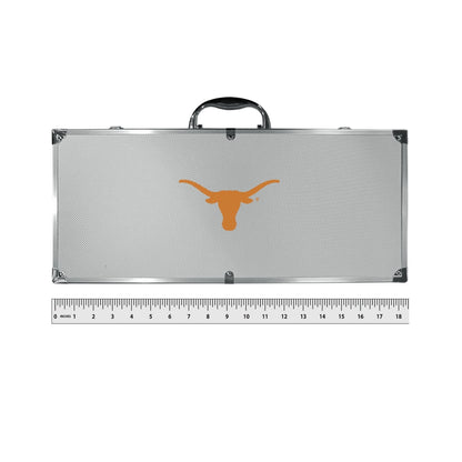 Siskiyou Gifts Texas Longhorns 8 Piece Tailgater BBQ Set w/Metal Case, NCAA Licensed