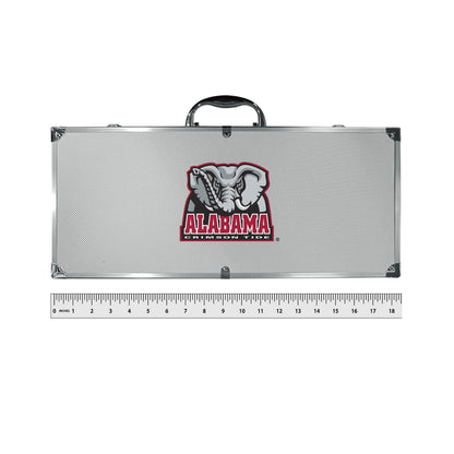 Siskiyou Gifts Alabama Crimson Tide 8 Piece Tailgater BBQ Set w/Metal Case, NCAA Licensed