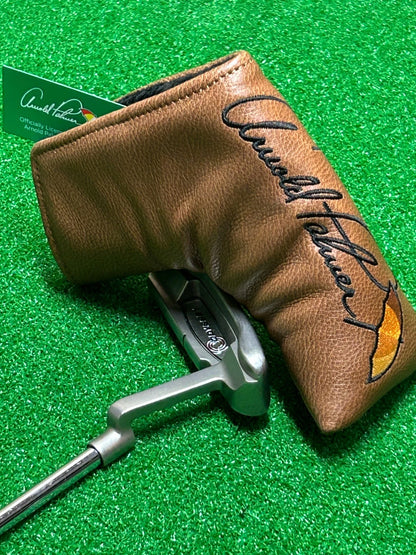 PRG Golf Arnold Palmer Enterprises Genuine Tuscany Leather Blade Putter Cover
