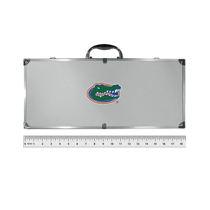 Siskiyou Gifts Florida Gators 8 Piece Tailgater BBQ Set w/Metal Case, NCAA Licensed