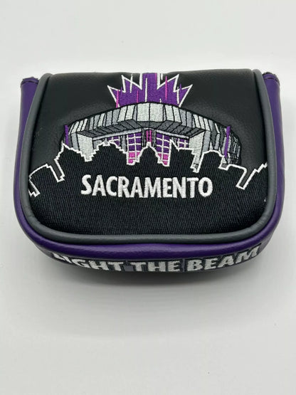 PRG Golf Sacramento Kings Limited Edition "Light The Beam" Spider Mallet Putter Cover