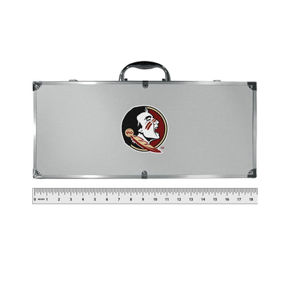 Siskiyou Gifts Florida State Seminoles 8 Piece Tailgater BBQ Set w/Metal Case, NCAA Licensed