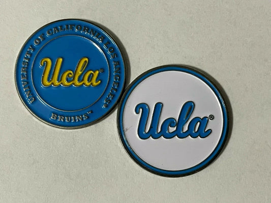 UCLA Bruins 1" Diameter Double Sided Golf Ball Marker NCAA