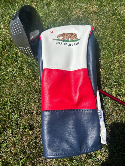 PRG Golf Limited Edition California Golden Bear Horizon Driver Head Cover Red White Blue