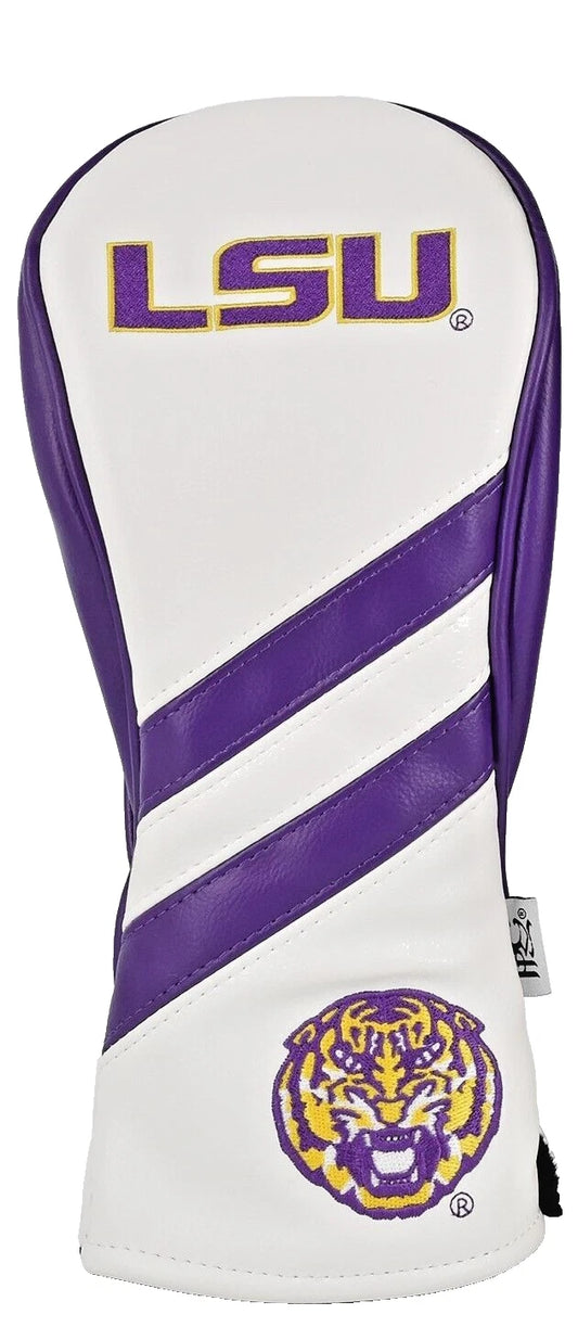 PRG Golf LSU Tigers Rescue/Hybrid Club Head Cover NCAA Licensed