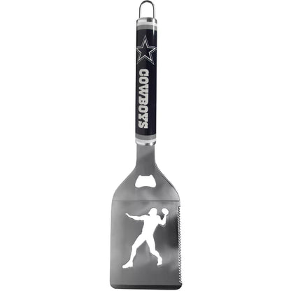 Siskiyou Gifts Dallas Cowboys Stainless Steel BBQ Spatula w/Bottle Opener, NFL Licensed