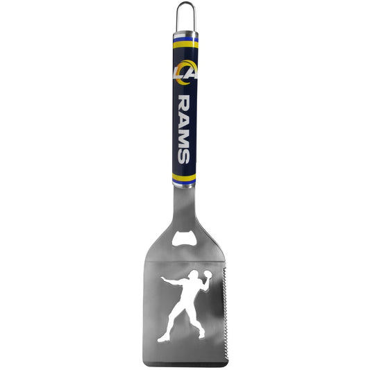 Siskiyou Gifts Los Angeles Rams Stainless Steel BBQ Spatula w/Bottle Opener, NFL Licensed