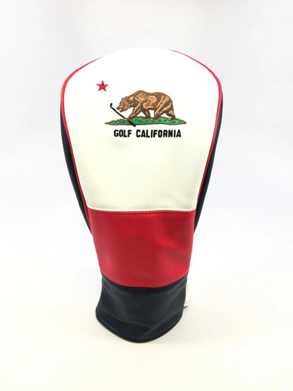 PRG Golf Limited Edition California Golden Bear Horizon Driver Head Cover Red White Blue