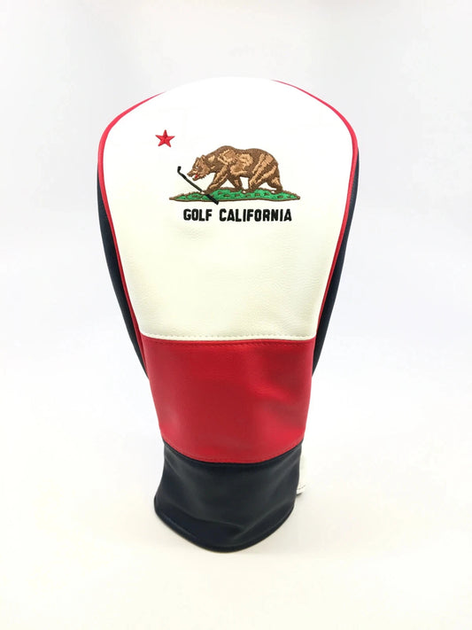 PRG Golf Limited Edition California Golden Bear Horizon Driver Head Cover Red White Blue
