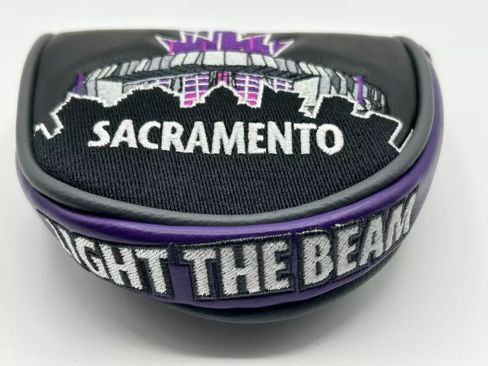 PRG Golf Sacramento Kings Limited Edition "Light The Beam" Mallet Putter Cover