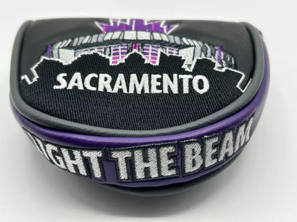 PRG Golf Sacramento Kings Limited Edition "Light The Beam" Mallet Putter Cover