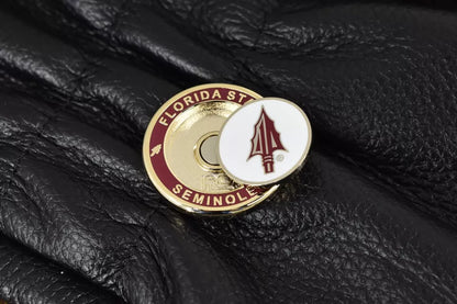 PRG Golf Florida State Seminoles Duo Logo Magnetic Golf Ball Marker NCAA Licensed