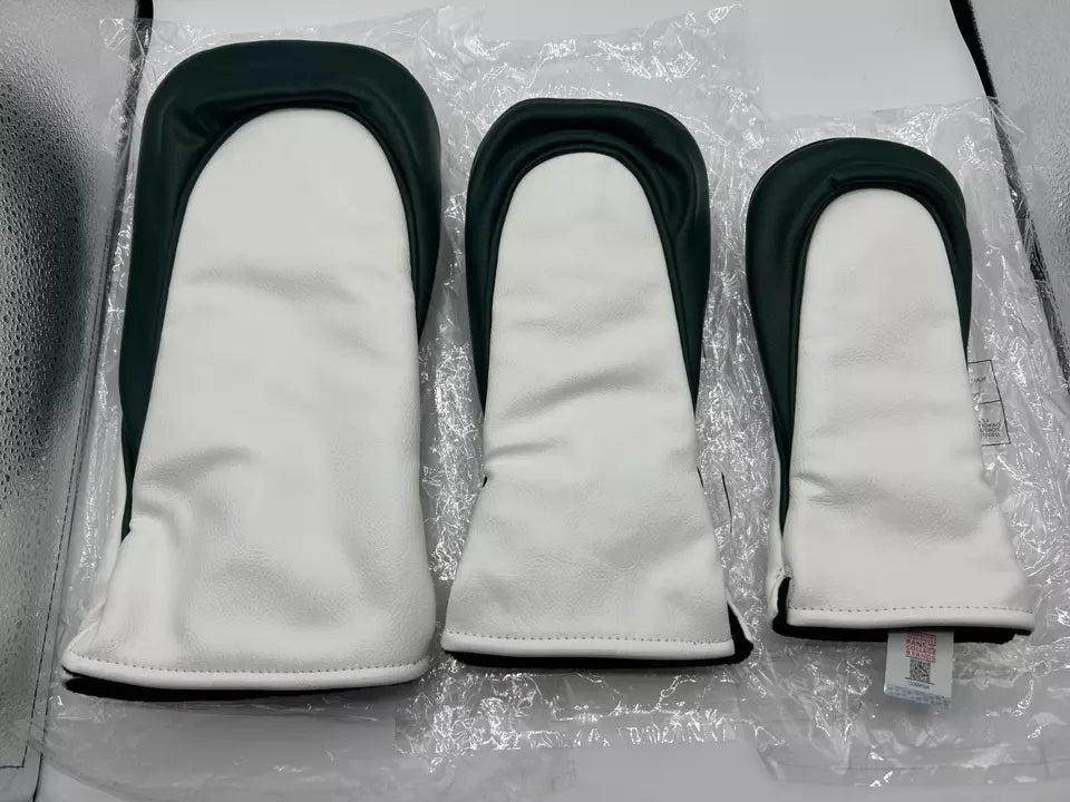 PRG Golf Cal Poly Mustangs Set of 3 Head Covers Driver Fairway & Rescue NCAA Licensed
