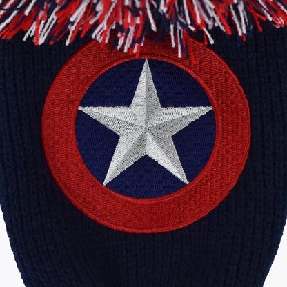 PRG Golf Originals Collection Captain USA Pom Pom Set of 3 Head Covers Driver Fairway & Rescue