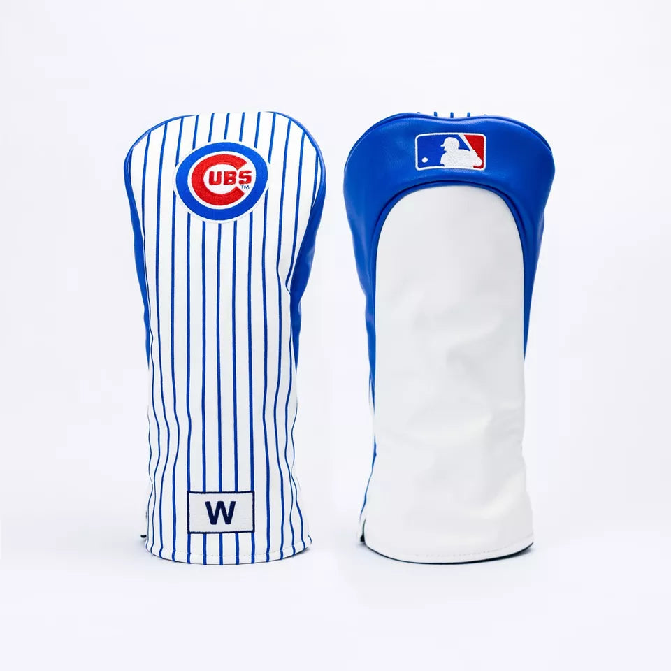 PRG Golf Chicago Cubs Set of 3 Head Covers Driver Fairway & Rescue MLB Licensed
