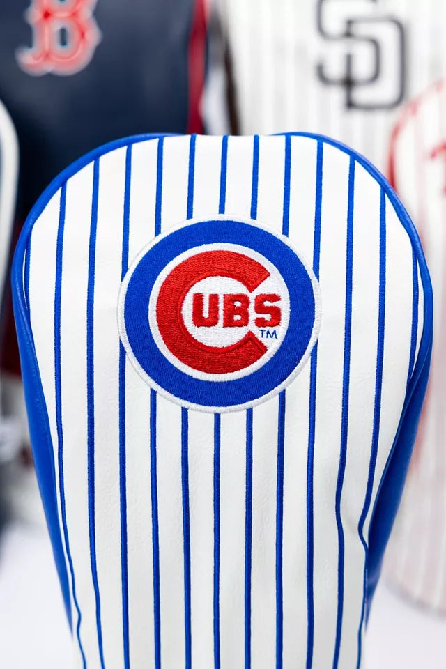 PRG Golf Chicago Cubs Set of 3 Head Covers Driver Fairway & Rescue MLB Licensed