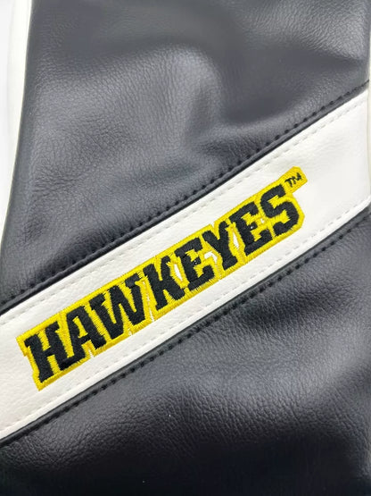 PRG Golf Iowa Hawkeyes Set of 3 Head Covers Driver Fairway & Rescue NCAA Licensed