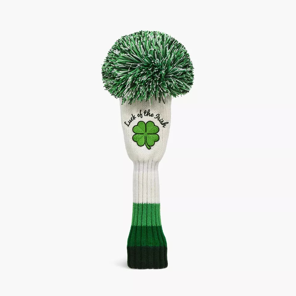 PRG Golf Originals Collection Luck Of The Irish Pom Pom Set of 3 Head Covers Driver Fairway & Rescue