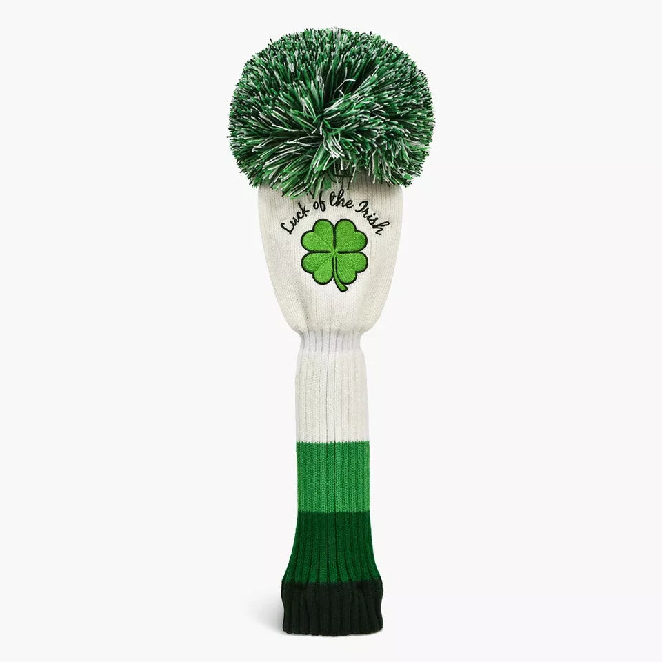 PRG Golf Originals Collection Luck Of The Irish Pom Pom Set of 3 Head Covers Driver Fairway & Rescue