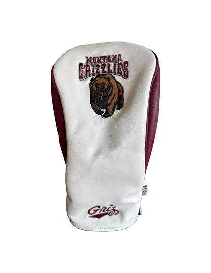 PRG Golf Montana Grizzlies Set of 3 Head Covers Driver Fairway & Rescue NCAA Licensed