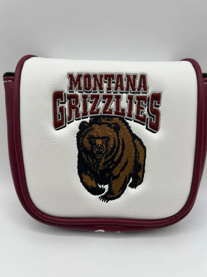 PRG Golf Montana Grizzlies Spider Mallet Putter Cover NCAA Licensed