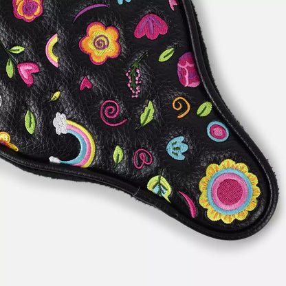 PRG Golf Originals Collection Peace Love & Golf Embroidered Mallet Putter Cover