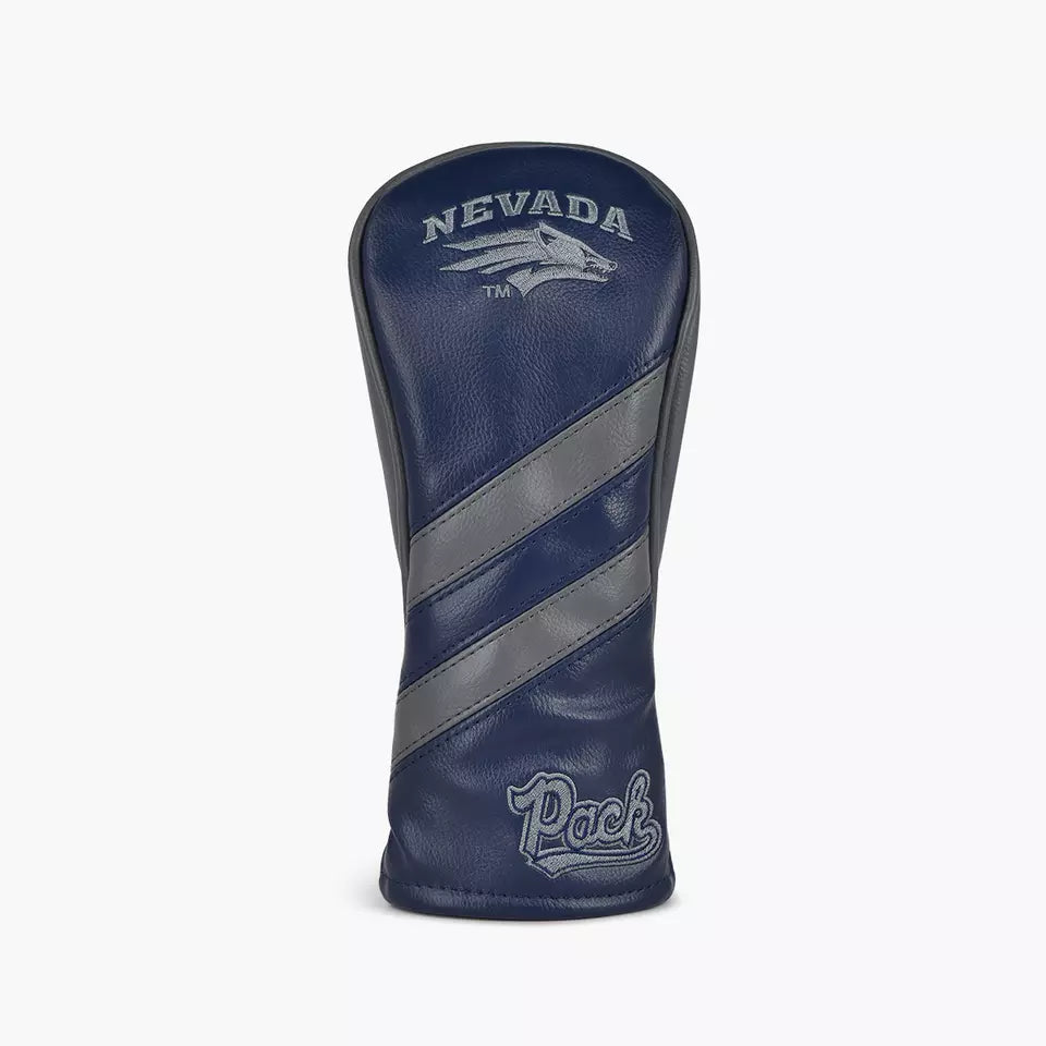 PRG Golf Nevada Reno Wolf Pack (UNR) Set of 3 Head Covers Driver Fairway & Rescue NCAA Licensed