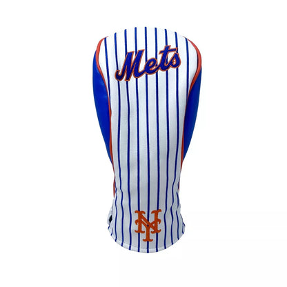 PRG Golf New York Mets Set of 3 Head Covers Driver Fairway & Rescue/ Hybrid MLB Licensed